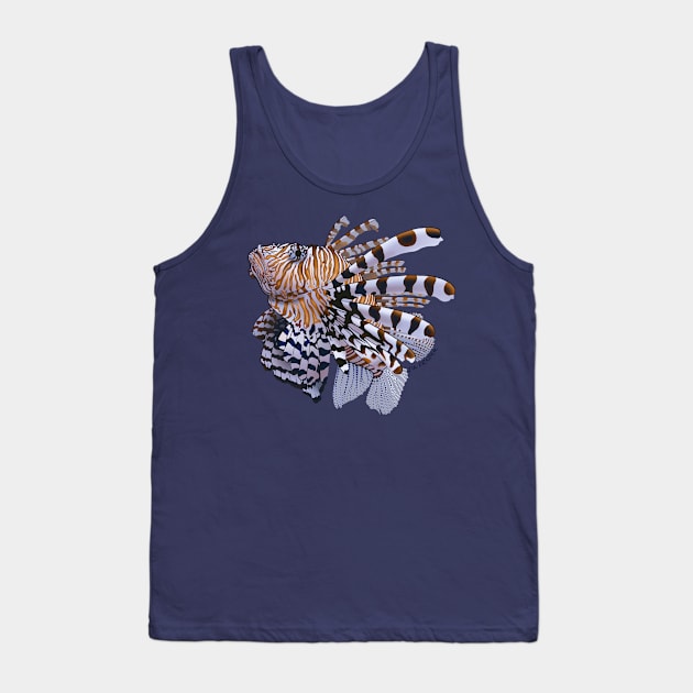 Lionfish Tank Top by ziafrazier